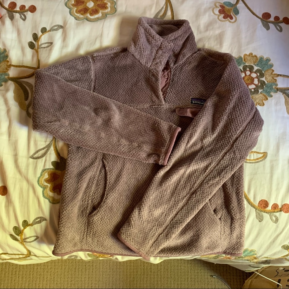 Patagonia sync hills snap-T fleece pullover